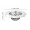 8Pcs Durable Stainless Steel Kitchen Sink Drain Strainer Basket Silver 10