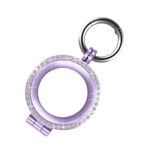 3 Pcs Tracker Case Metal Purple Casing Bumper Travel