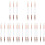 21 Pcs  -End Eyeshadow Brushes Heart Shaped Silicone Eyeshadow Brushes 5