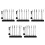 5 Sets Model Painting Stand Base Holder With Bendable Clips And Brush 4