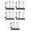 5 Sets Model Painting Stand Base Holder With Bendable Clips And Brush 9