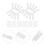 5Sets White Plastic Adjustable Blind Headrail Hooks for Curtains 11
