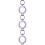 3 Pcs Tracker Case Metal Purple Casing Bumper Travel 5