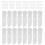 5Sets White Plastic Adjustable Blind Headrail Hooks for Curtains 3