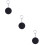 3Pcs Emergency Mini Alarms Black 125Db Personal Security Keychain 9