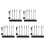5 Sets Model Painting Stand Base Holder With Bendable Clips And Brush 5