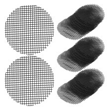 150St Pe Mesh Potten Pads - Zwarte Drainage Mat Voor