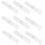 50Pcs Transparent Multi-Function Pencil Cases Large Capacity Pen Boxes 3