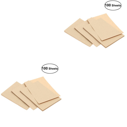 200 Sheets A5 Vintage Lined Kraft Writing Paper 2