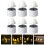 12Pcs Solar Powered Candle Tealights White Mushroom Design 11