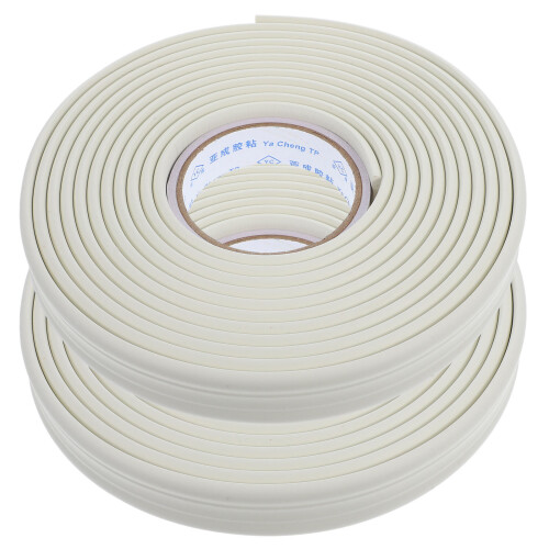 Beige Pvc Wall Molding Durable Waterproof Decorative 4pcs