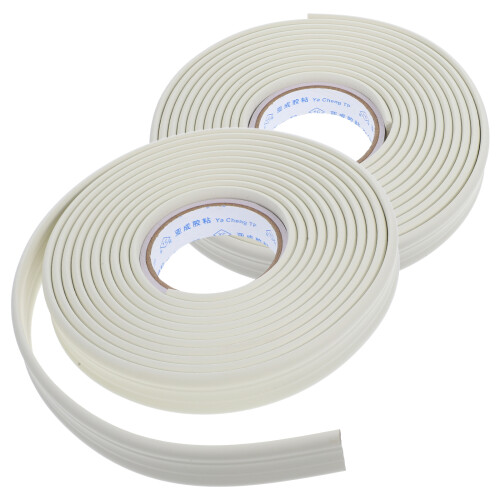 Beige Pvc Wall Molding Durable Waterproof Decorative 4pcs 2