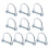 20Pcs Silver Trailer Lock Pin Carbon Steel Quick Release Coupler Pin 1