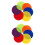 2 Pack Classroom Carpet Spots Circle Stickers Marker Game Trainning 5