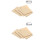 200 Sheets A5 Vintage Lined Kraft Writing Paper 5