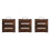 3Pcs Wood Wall Planter Fern Mounting Board 7