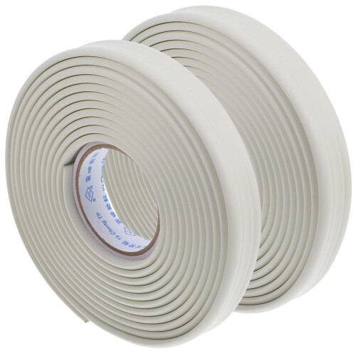 Beige Pvc Wall Molding Durable Waterproof Decorative 4pcs 1