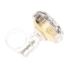 3Pcs Elegant Silver Bike Bells Easy Install Versatile Bells for Adults