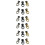 18 Pcs To Rotate Buckle Goods 5