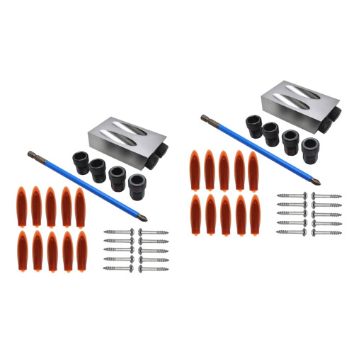 56 Pcs 15 Wood Tools Drilling Tool Inclined Hole 1