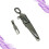 2Pcs Durable Silver Toggle Clamp Metal Latch for Cupboard Use 8