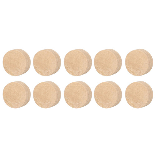 20Pcs Chocolate Trombone Water Key Corks Durable Replacement Pads