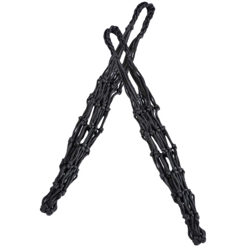 8 Pcs Hen Feeding Net To Weave Nylon Black