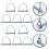 20Pcs Silver Trailer Lock Pin Carbon Steel Quick Release Coupler Pin 8