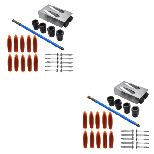 56 Pcs 15 Wood Tools Drilling Tool Inclined Hole 2