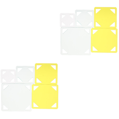 10Pcs Quilting Sewing Template Frames in Assorted Colors for DIY 2