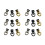 18 Pcs To Rotate Buckle Goods 2