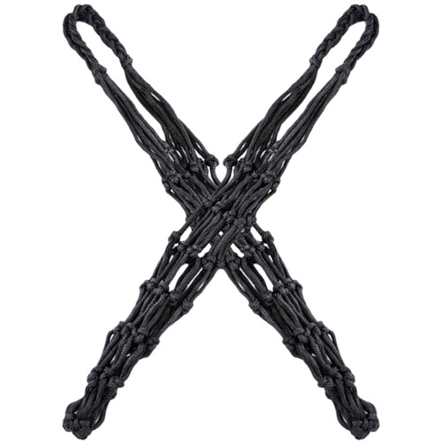 8 Pcs Hen Feeding Net To Weave Nylon Black 2