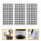 6 Sheets Scanning Marker Reflective Film Point Reference Marker Point For Scanning Scanner Positioning 10