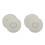 Beige Pvc Wall Molding Durable Waterproof Decorative 4pcs 8