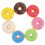 35Pcs Durable PU Fake Donuts Realistic Simulation Dessert Props 1
