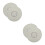 Beige Pvc Wall Molding Durable Waterproof Decorative 4pcs 5