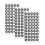 6 Sheets Scanning Marker Reflective Film Point Reference Marker Point For Scanning Scanner Positioning 3