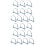 20Pcs Silver Trailer Lock Pin Carbon Steel Quick Release Coupler Pin 5