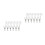 12Stk Vielseitige Winddichte Sock Clips Aus Silber 5