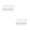 12Stk Vielseitige Winddichte Sock Clips Aus Silber 6