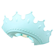 2Pcs Kids Washing Hair Hat Crown Shape Waterproof Adjustable Bath Cap