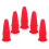 5Pcs Silicone Rocket Tip Protectors For School 1