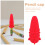 5Pcs Silicone Rocket Tip Protectors For School 7