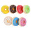 35Pcs Durable PU Fake Donuts Realistic Simulation Dessert Props 2