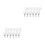 12Stk Vielseitige Winddichte Sock Clips Aus Silber 7