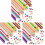 3 Folding Paper Glitter Origami Stars Papers Solid Child 2