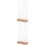 2 Pack Display Board A4 Menu Holder Card Stand For Restaurant Sign 4