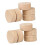 20Pcs Chocolate Trombone Water Key Corks Durable Replacement Pads 3