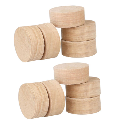 20Pcs Chocolate Trombone Water Key Corks Durable Replacement Pads 2