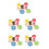 35Pcs Durable PU Fake Donuts Realistic Simulation Dessert Props 6